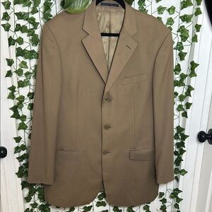 Elegant Tan Men's Blazer